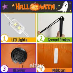 10FT Length Halloween Pirate Ship Inflatable with Pirate, Halloween Decorations