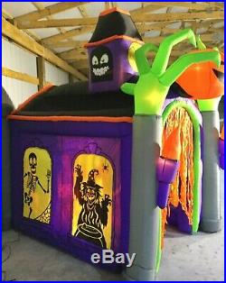 10.5ft Gemmy Airblown Inflatable Prototype Halloween Haunted House #74584