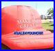 10 FOOT x 15 FOOT TRUMP MAGA INFLATABLE MAKE AMERICA GREAT AGAIN WITH LED LIGHT
