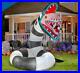 10 FT ANIMATED BEETLEJUICE SANDWORM Airblown Lighted Yard Inflatable