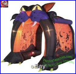 10 FT CAT TUNNEL ARCHWAY Halloween Lighted Yard Airblown Inflatable LED