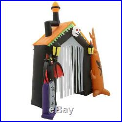 10 Ft HAUNTED HOUSE ARCHWAY Airblown Lighted Yard Inflatable