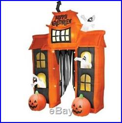 10' Halloween Inflatable Energy Efficient light Up Archway Haunted House Blowup