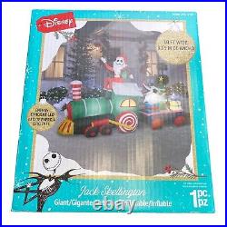 10ft Disney Jack Skellington Zero Train Nightmare Before Christmas Inflatable