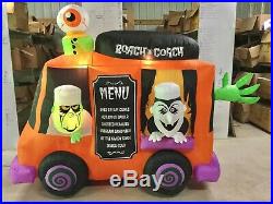 10ft Gemmy Airblown Inflatable Prototype Halloween Animated Roach Coach #51692