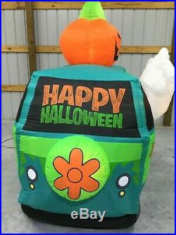 10ft Gemmy Airblown Inflatable Prototype Halloween Scooby Mystery Machine #64663