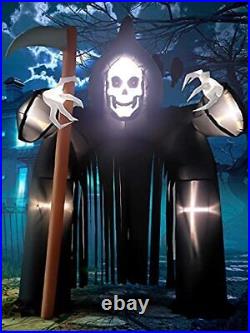 10ft Reaper Halloween Arch Inflatable Haunted House Outdoor Decoration Clearance