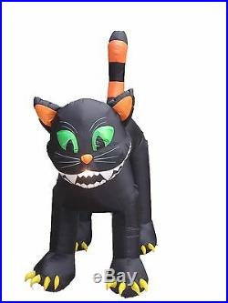 11 FOOT Animated Party Halloween Inflatable Huge Black Cat Yard Decoration