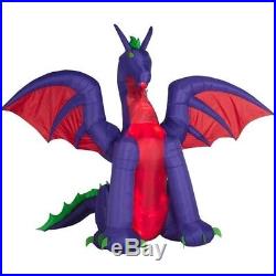 11 FT ANIMATED DRAGON Halloween Lighted Yard Airblown Inflatable NEW 2018