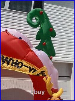 11 Ft Archway Dr. Seuss Grinch Airblown Inflatable Who-Ville Christmas Blow up