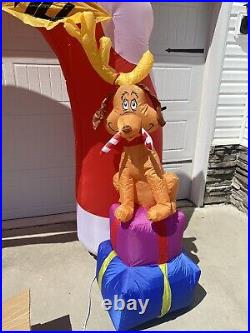 11 Ft Archway Dr. Seuss Grinch Airblown Inflatable Who-Ville Christmas Blow up