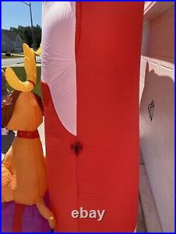 11 Ft Archway Dr. Seuss Grinch Airblown Inflatable Who-Ville Christmas Blow up