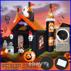 12FT Halloween Inflatable Archway, Large Haunted House Inflatables