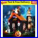 12FT Halloween Inflatable Archway with LED Light, Large Haunted House Inflata