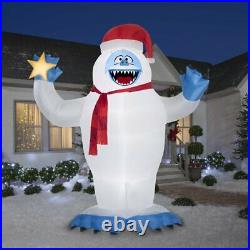 12' COLOSSAL BUMBLE THE ABOMINABLE SNOWMAN Airblown Lighted Yard Inflatable