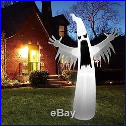 12 Foot Inflatable Yard Decorations Tall Halloween Blow Up Towering Spooky Ghost