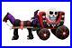 12 Foot Long Halloween Inflatable Skeleton Ghost Carriage Horse Yard Decoration