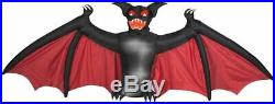 12 Ft GIANT ANIMATED SCARY BAT Halloween Airblown Lighted Yard Inflatable