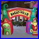 12′ GIANT GRINCH WELCOME TO WHOVILLE ARCHWAY Airblown Lighted Yard Inflatable