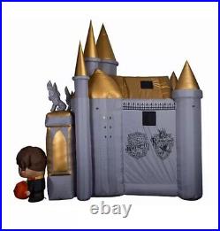12' HARRY POTTER HOGWARTS CASTLE Airblown Lighted Yard Inflatable