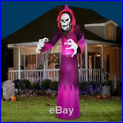 12 ft. Airblown Halloween Grim Reaper Outdoor Scary Yard Inflatable Decoration