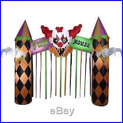12 ft Inflatable Archway Clown Halloween Airblown Yard Decor Lighted circus