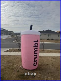 12ft Crumble Cookie Giant Pink Soda Inflatable Promotional Decor 12