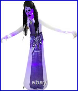 12ft Gemmy Airblown Inflatable Prototype Halloween Female Ghoul #228373