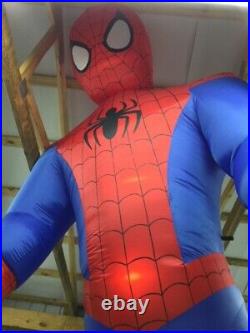 12ft Gemmy Airblown Inflatable Prototype Halloween Giant Spider-Man #73667