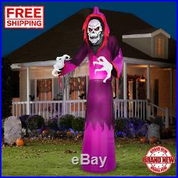 12ft Giant Lighted Airblown Grim Reaper Halloween Inflatable Outdoor Yard Decor