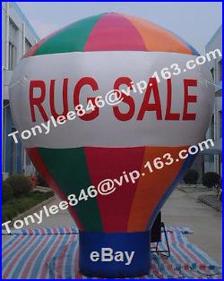 12ft giant Inflatable Hot Air Balloon Santa Claus with UL blower, outdoor use
