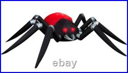 14.5' Gemmy Colossal Fire & Ice Spider Airblown Yard Inflatable