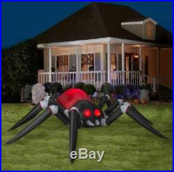 14 FT COLOSSAL SPIDER Airblown Yard Inflatable KALEIDOSCOPE LIGHTS