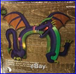 14 FT HUGE DRAGON ARCHWAY Lighted Yard Airblown Inflatable