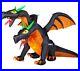14 ft Wide Halloween Double Head Dragon Fire & Ice Airblown Inflatable Gemmy