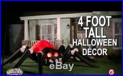14ft Projection Airblown Inflatable Mega Spider Halloween Haunted House Prop