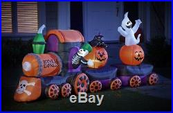 15 Ft BOOVILLE EXPRESS HALLOWEEN TRAIN Airblown Lighted Yard Inflatable