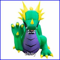 15 ft Inflatable Halloween Serpent Dragon Yard Decoration 15 ft Long Airblown