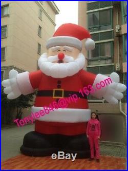 15ft tall giant Inflatable Santa Claus Blow Up Outdoor, UL blower include
