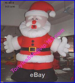 15ft tall giant Inflatable Santa Claus Blow Up Outdoor, UL blower include