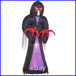 16' HUGE GRIM REAPER PROJECTION LIGHTED halloween Airblown Inflatable Decor NEW