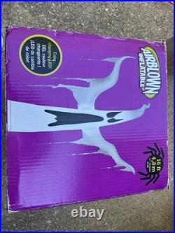 16 ft Gemmy LED Color Changing Ghost AirBlown Inflatable Yard Decoration READ