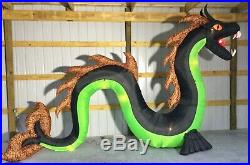 16ft Gemmy Airblown Inflatable Prototype Halloween Serpent #220282