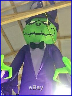 16ft Gemmy Airblown Inflatable Prototype Halloween ShortCircuit Reaper #74901