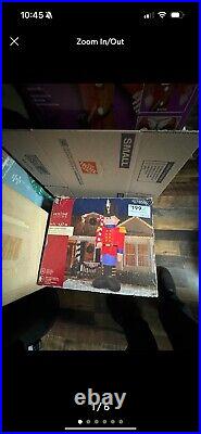 16ft airblown Gemmy Christmas toy soldier inflatable huge rare htf discontinued