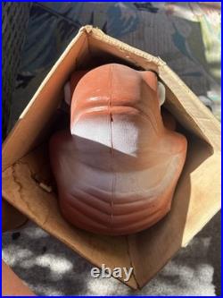 1960's In Box Beco Blow Mold Frog Blowmold No. 354 Lawn Figure