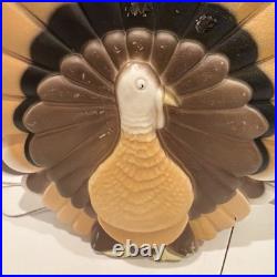 1995 Thanksgiving Turkey Blow Mold Don Featherstone Union Products 19 Tall