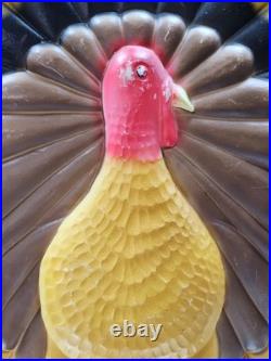 1995 Thanksgiving Turkey Blow Mold Don Featherstone Union Products No Plug Vtg