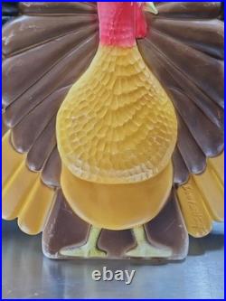 1995 Thanksgiving Turkey Blow Mold Don Featherstone Union Products No Plug Vtg