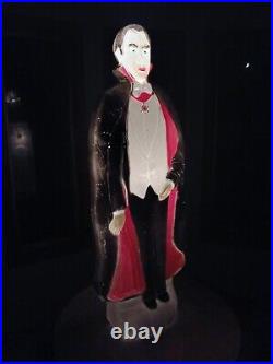 1998 BELA LUGOSI Dracula Halloween Blow Mold Union Products Yard Decoration 42